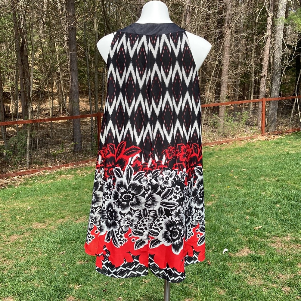 Dramatic Asian Inspired Abstract Raindrops On Flo… - image 5